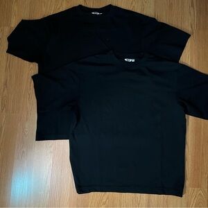 Uniqlo Black T-Shirt Bundle 2 Pack